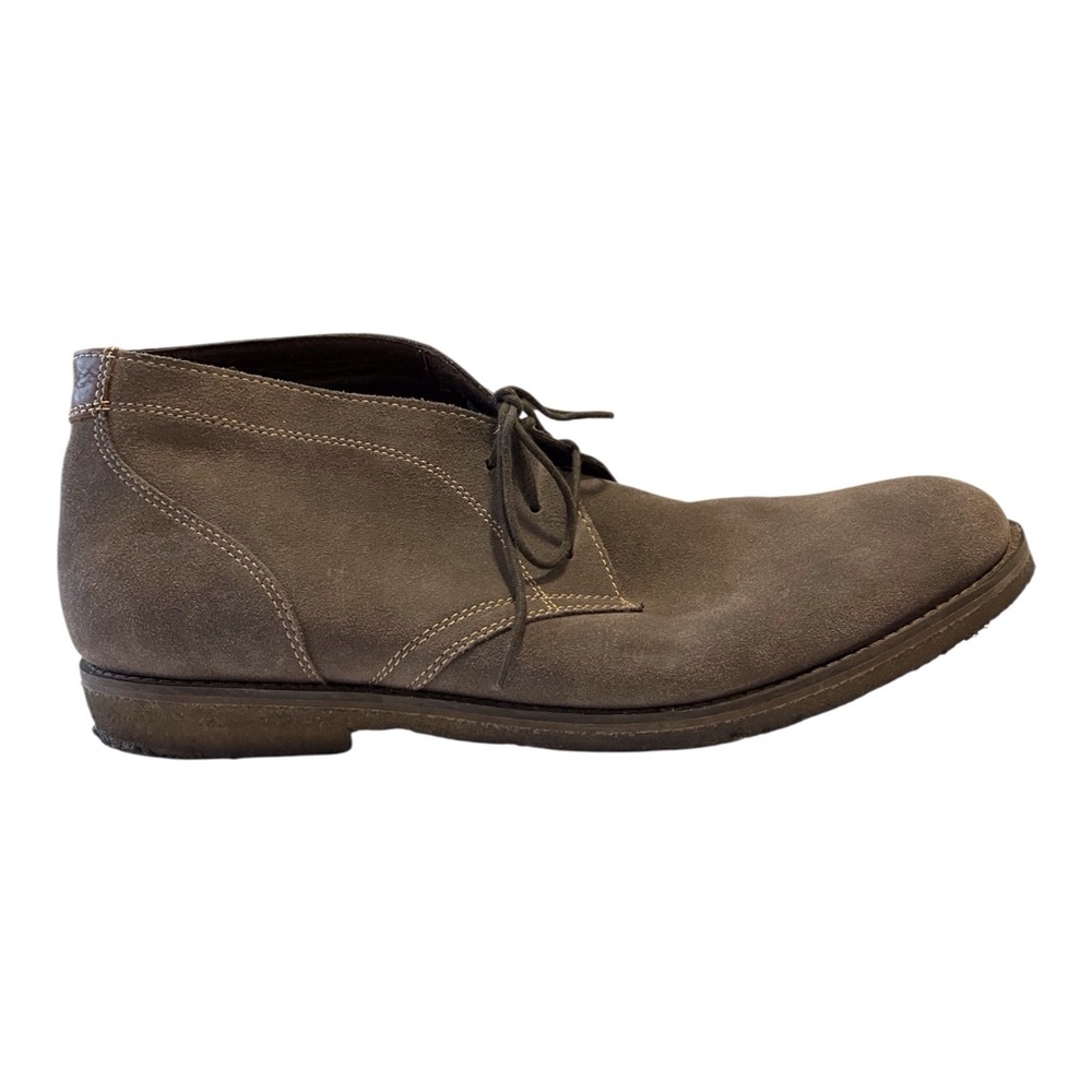 Johnston & Murphy Chukka Casual Boots Lace Up Men’s Size 13 Gray Suede - Picture 5 of 13